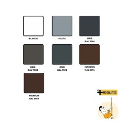 Comprar Mosquitera Plisada Lateral de 22 mm a medida【No+Mosquitos】