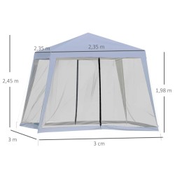 Comprar Carpa para Jardín con Mosquitera al mejor precio 【No+Mosquitos】