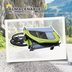 Comprar Remolque Bicicleta para Perros con Mosquitera【No+Mosquitos】