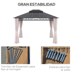 Comprar Pergola con Mosquitera al mejor precio 【No+Mosquitos】