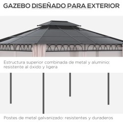 Comprar Pergola con Mosquitera al mejor precio 【No+Mosquitos】