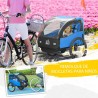 Comprar Remolque Bicicleta para Niños con Mosquitera【No+Mosquitos】