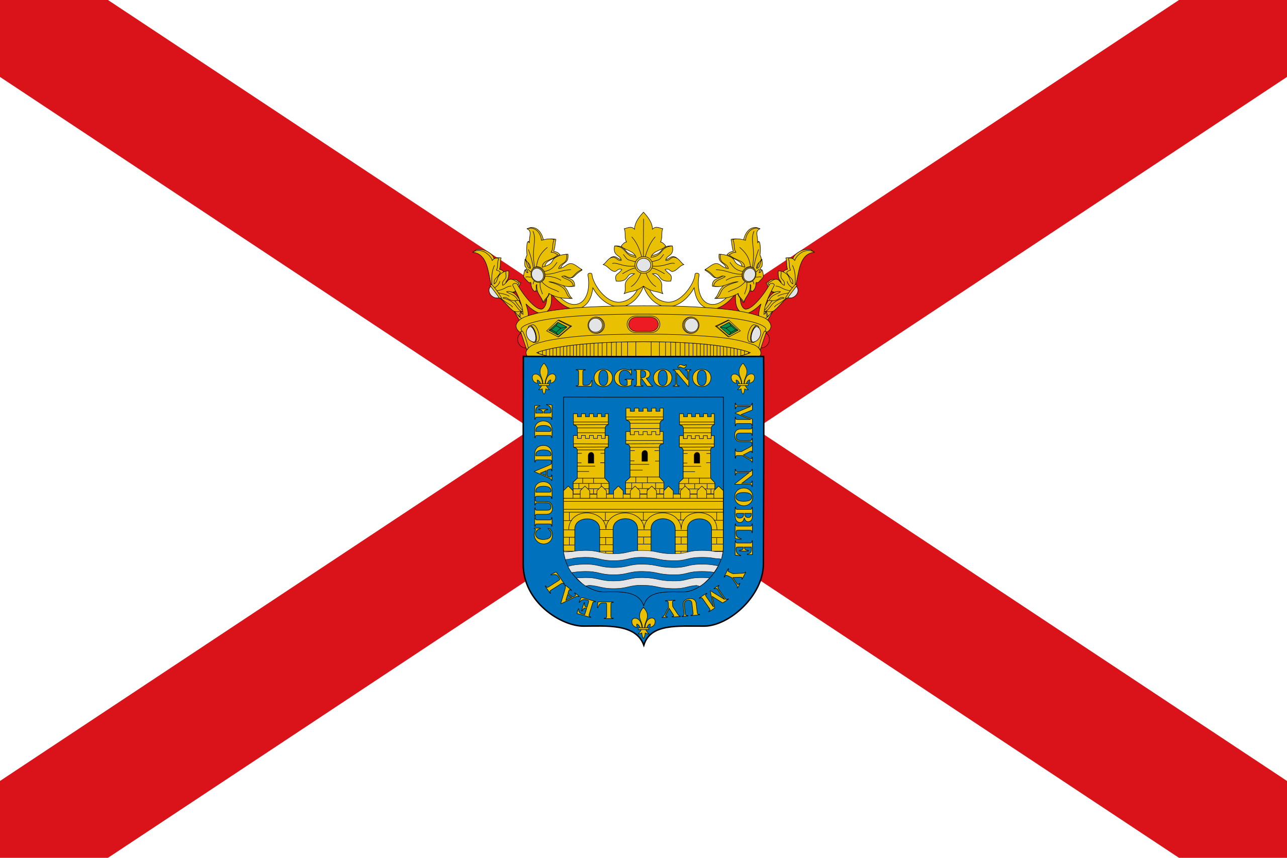 Bandera de Logroño